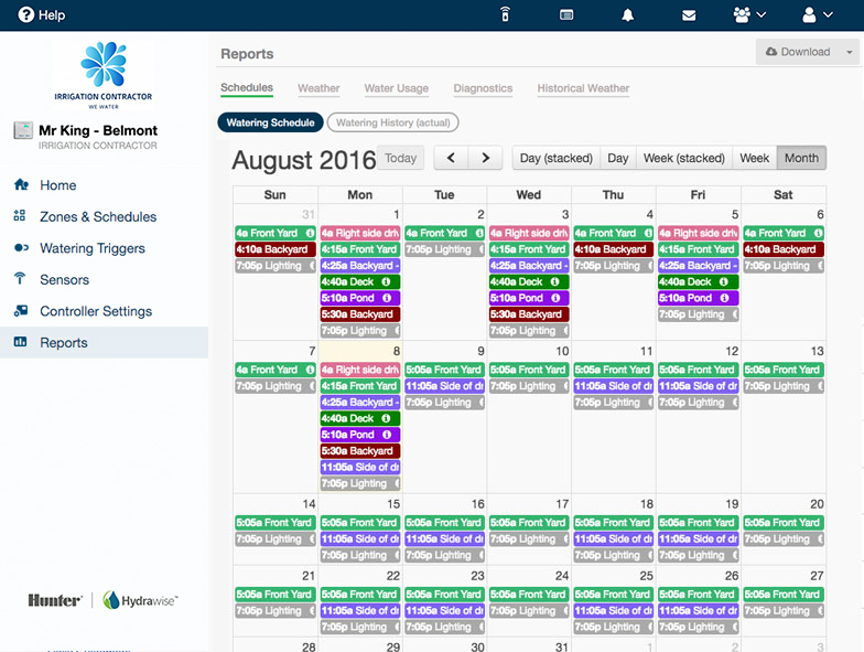 VISUALIZAÇÃO DE CALENDÁRIO