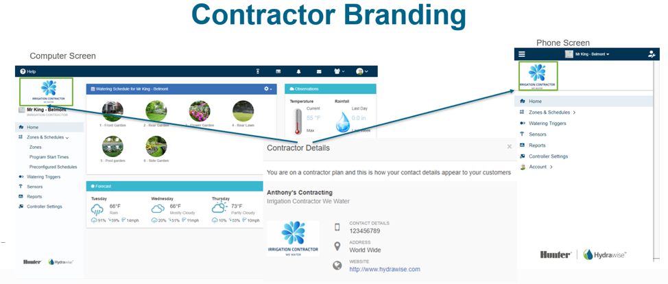 Contractor branding